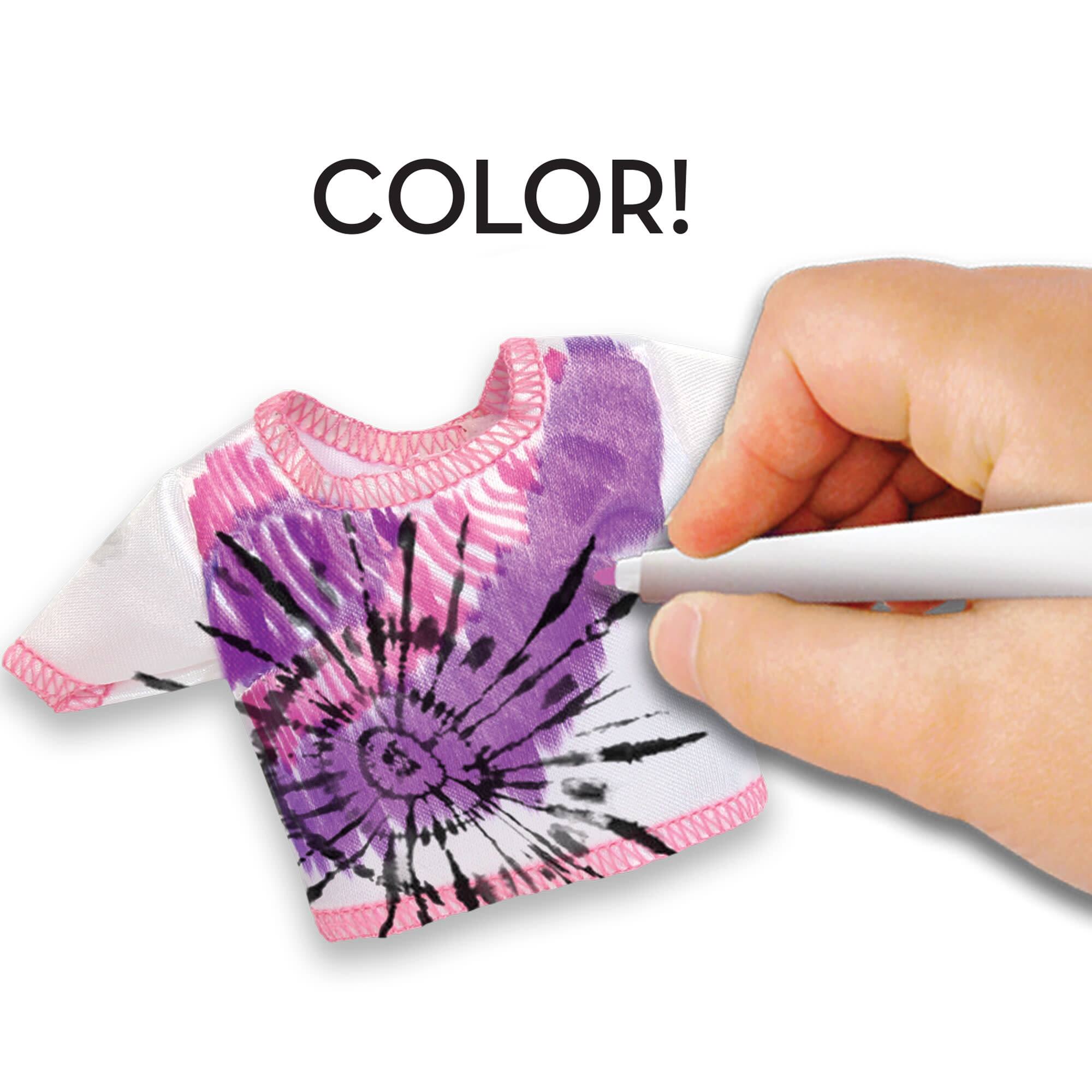 Tara Toy Barbie Tie-Dye Be A Real Fashion Designer Doll Clothes Designing Kit